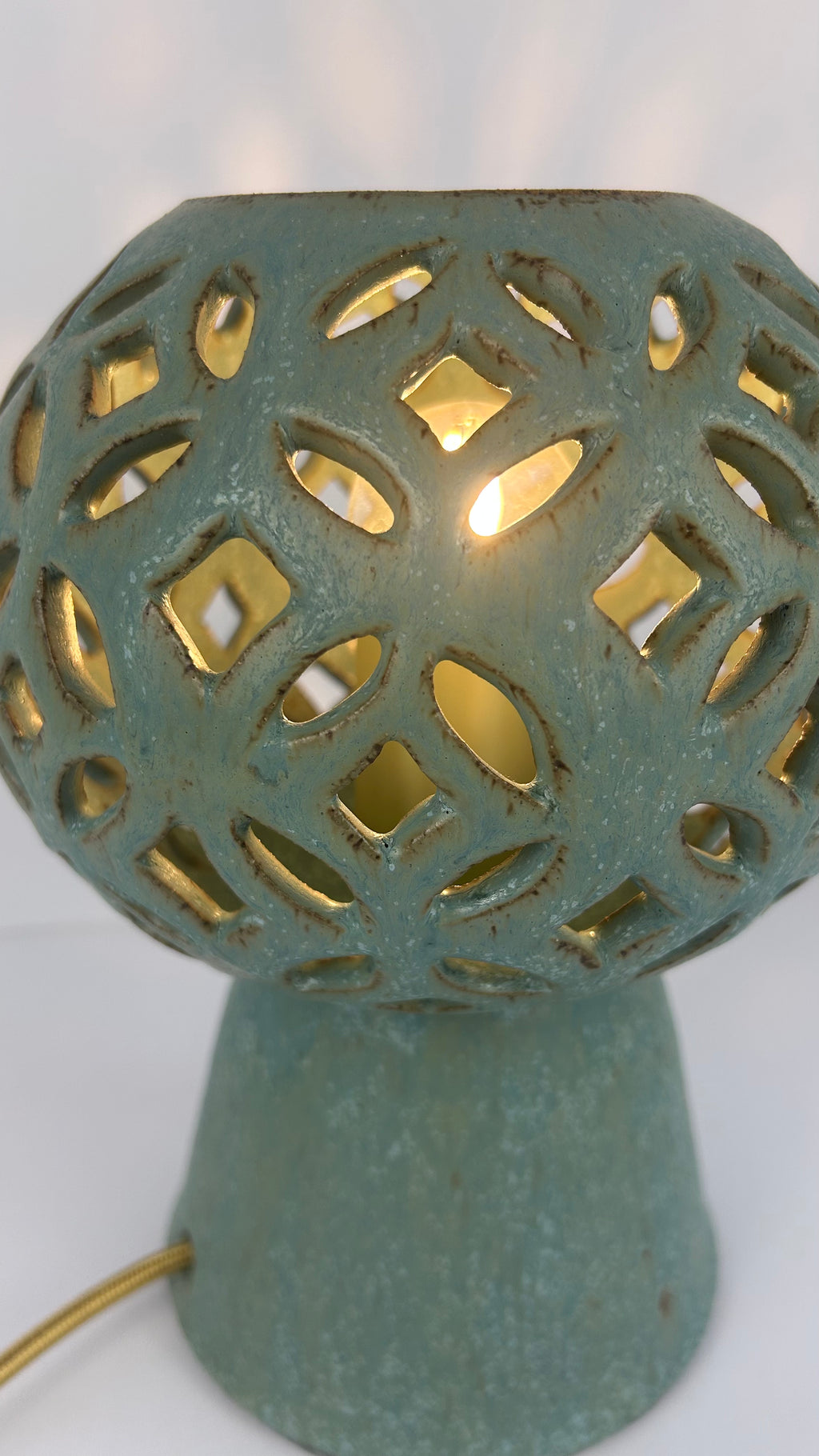 Pierced Table Lamp
