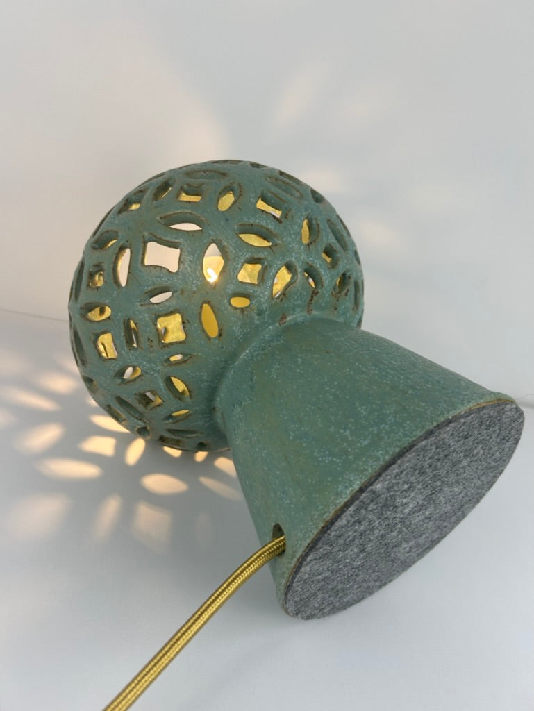 Pierced Table Lamp