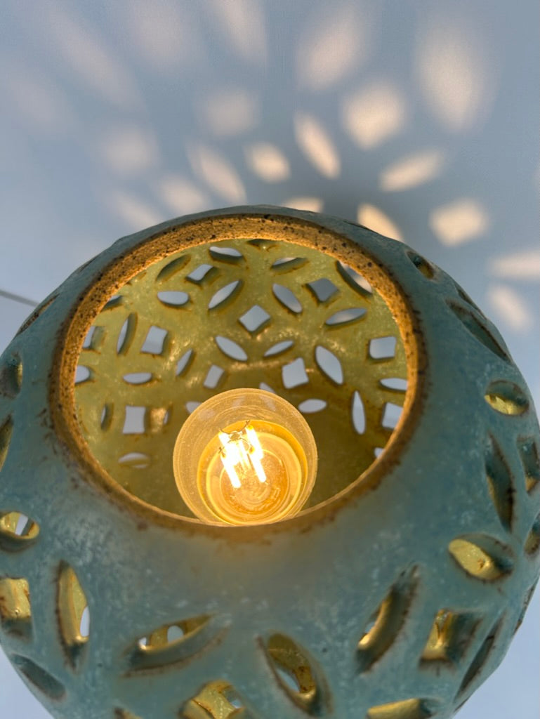 Pierced Table Lamp