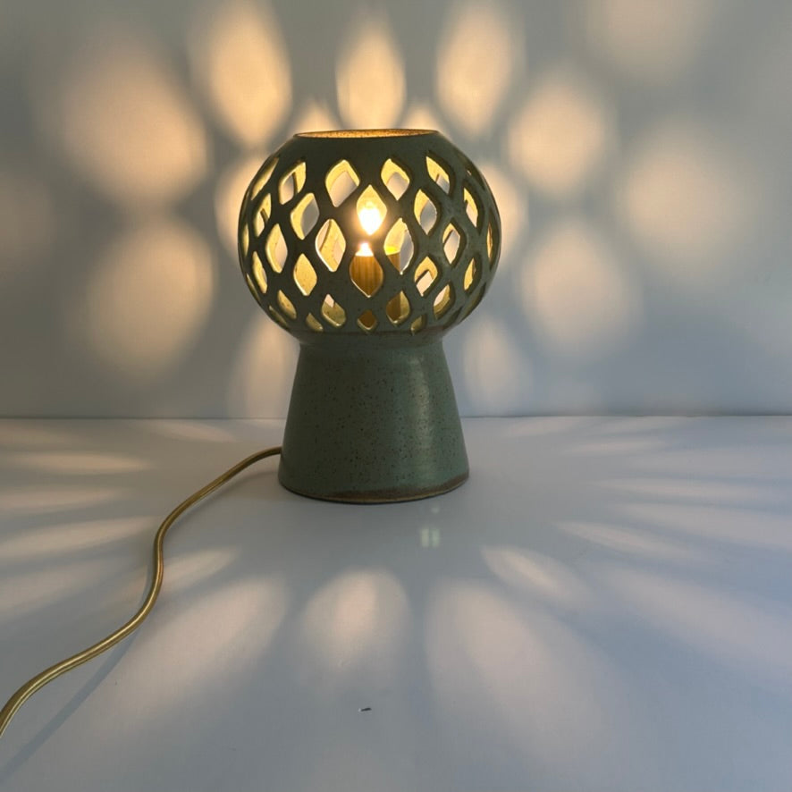 Pierced Table Lamp