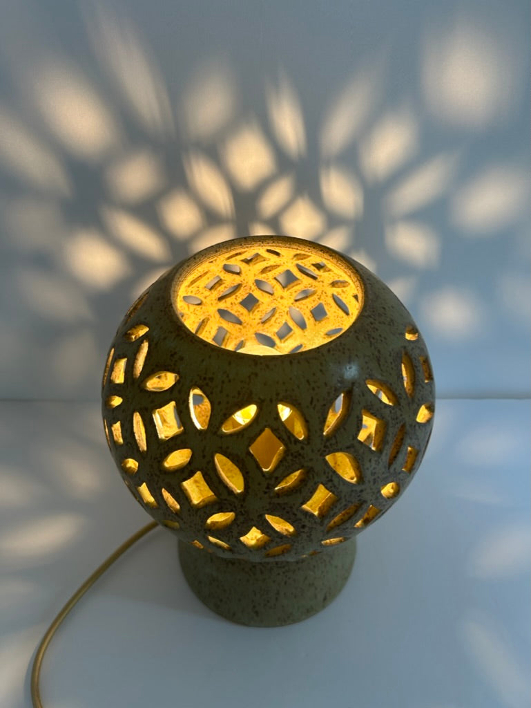 Pierced Table Lamp