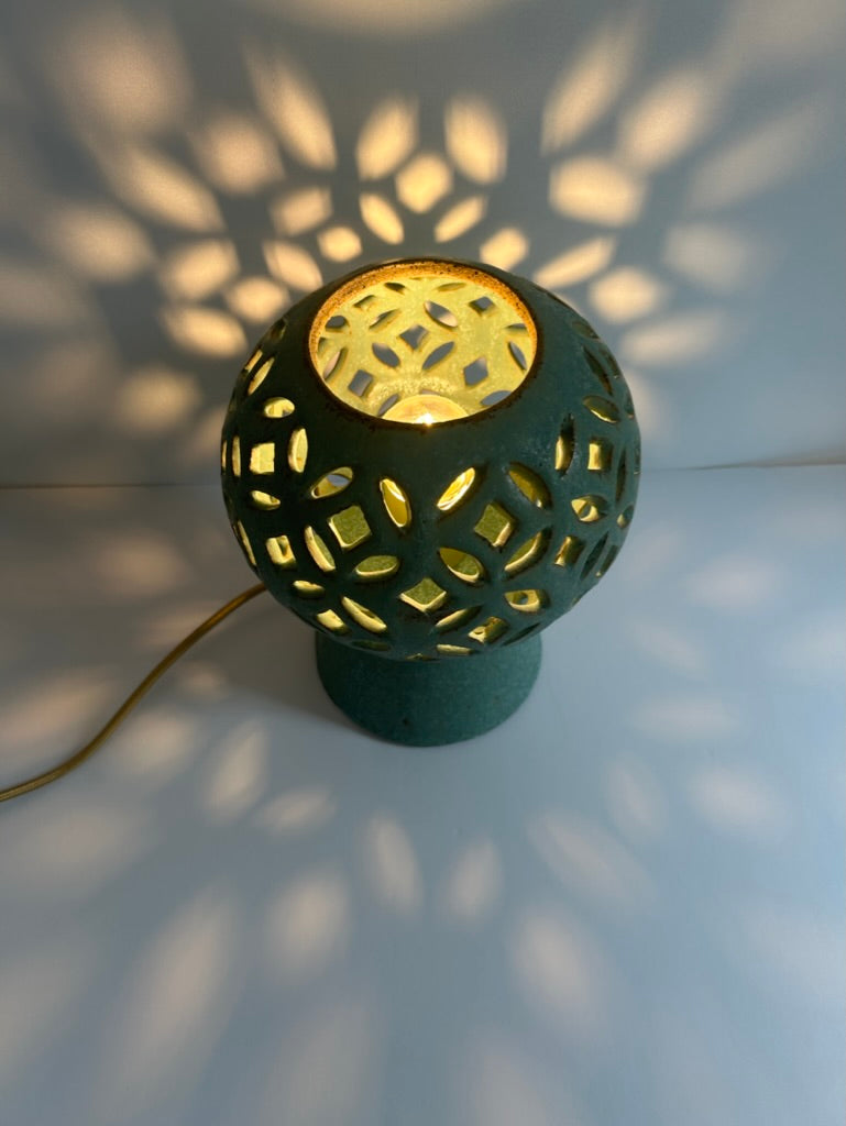 Pierced Table Lamp