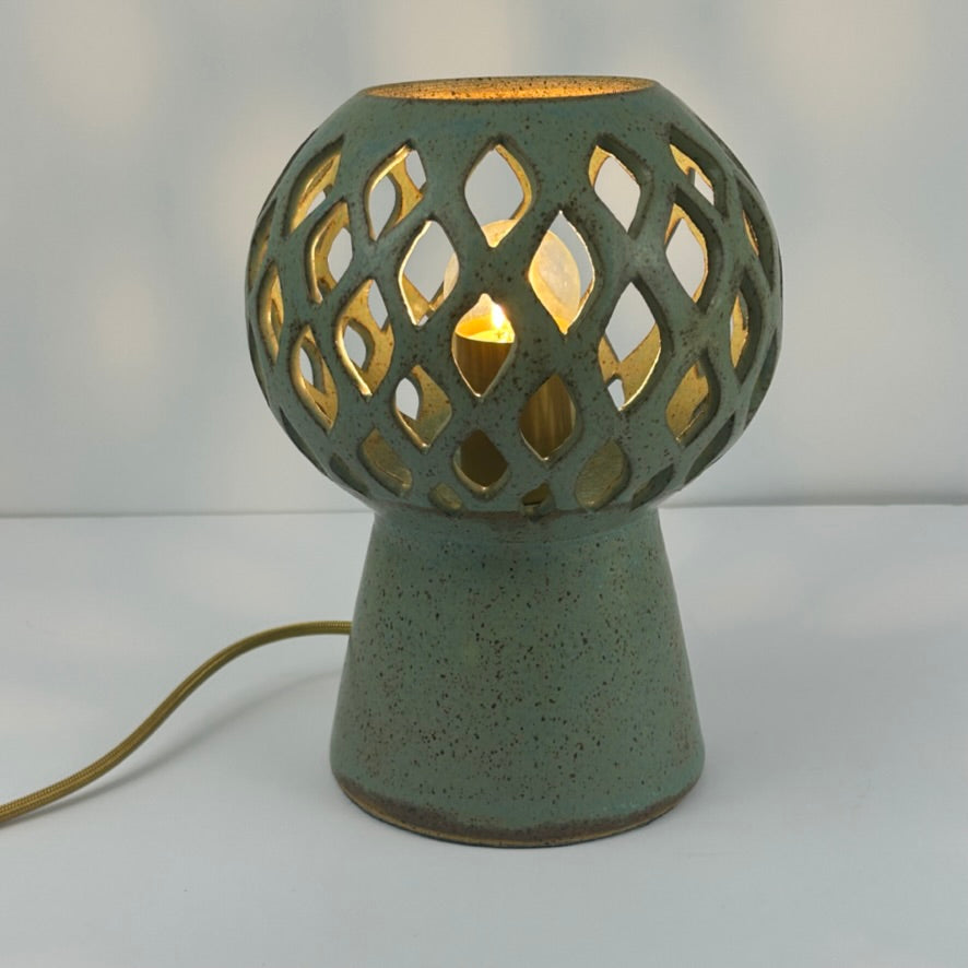 Pierced Table Lamp