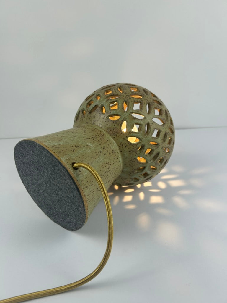 Pierced Table Lamp