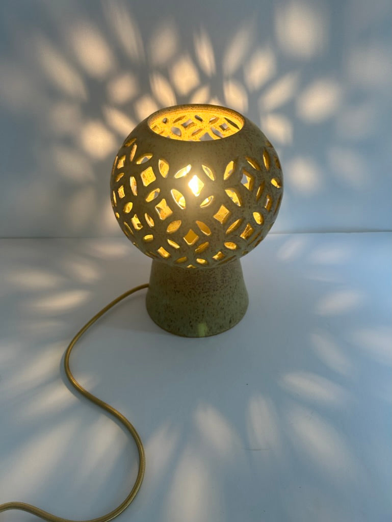 Pierced Table Lamp