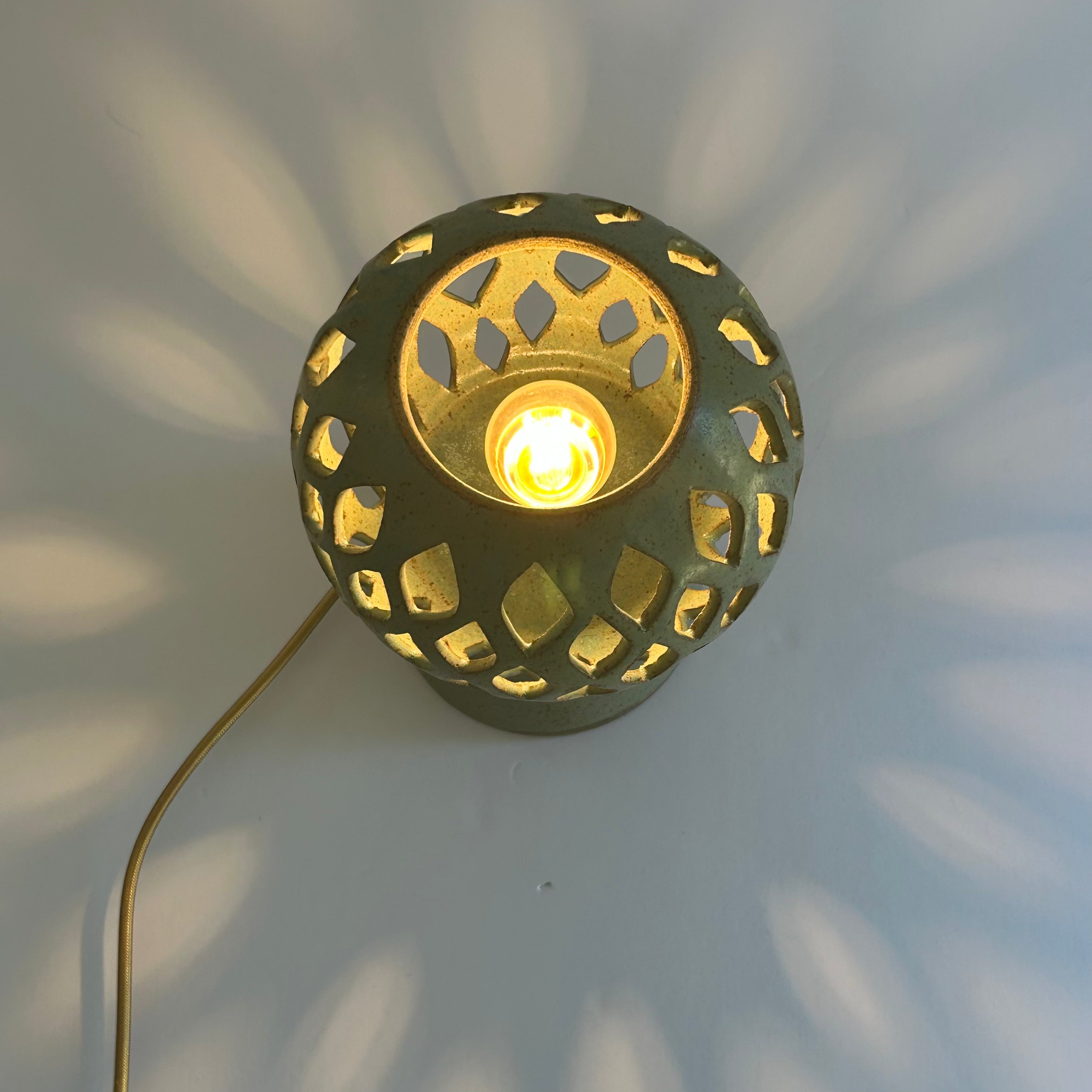 Pierced Table Lamp