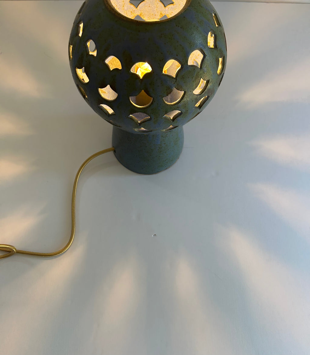Pierced Table Lamp