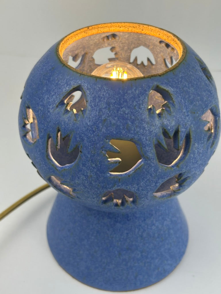 Small Pierced Murmuration Table Lamp