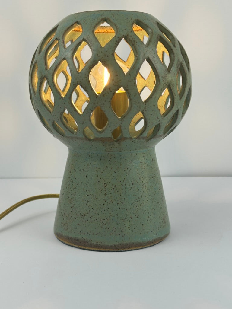 Pierced Table Lamp
