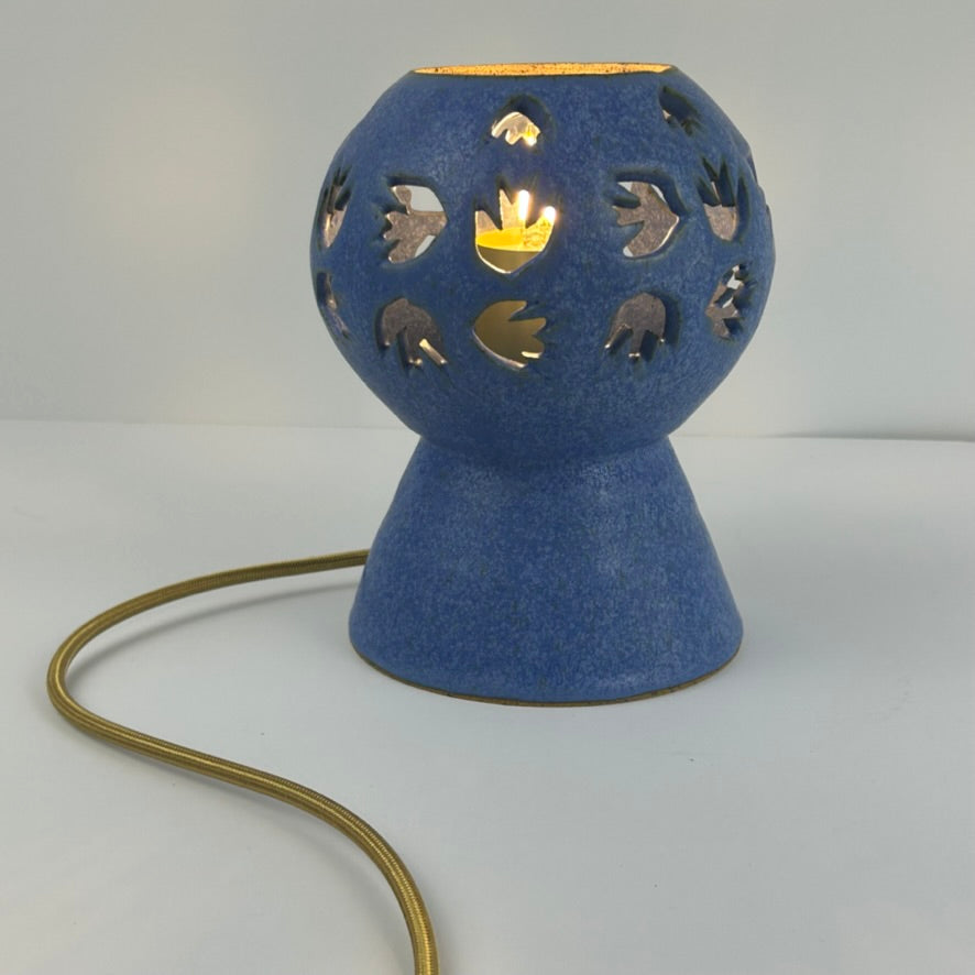 Small Pierced Murmuration Table Lamp
