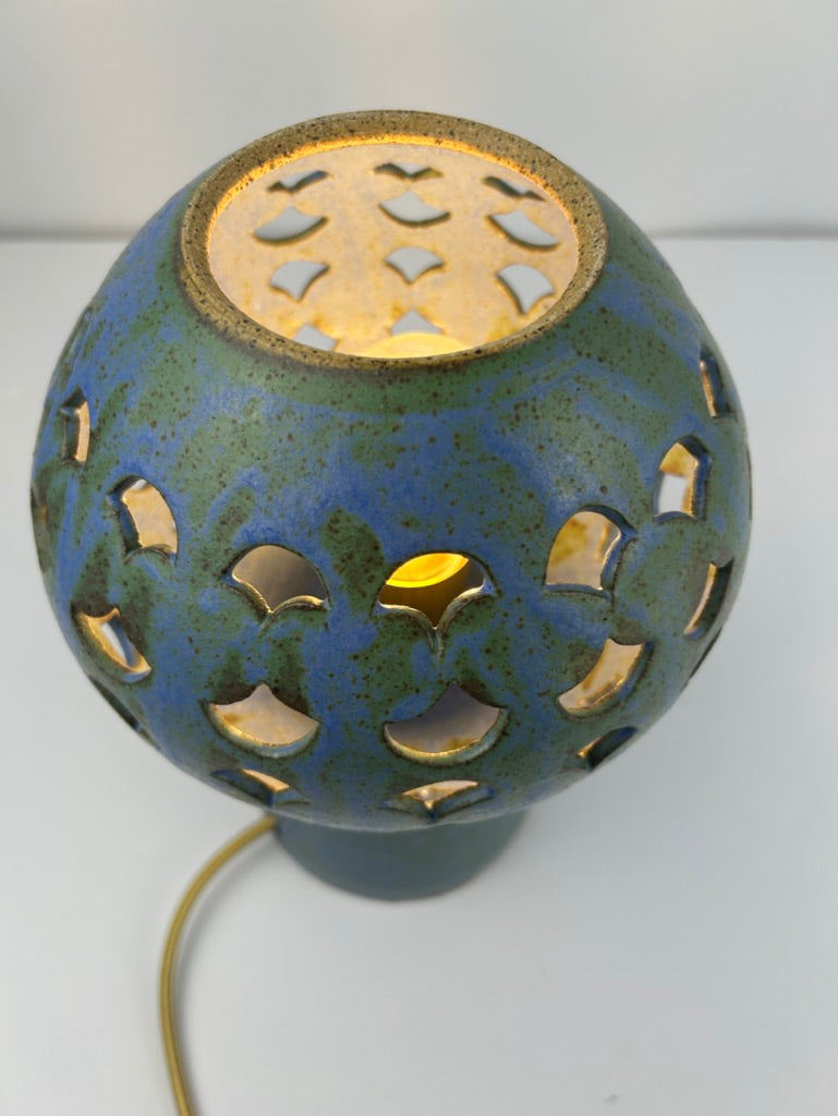 Pierced Table Lamp