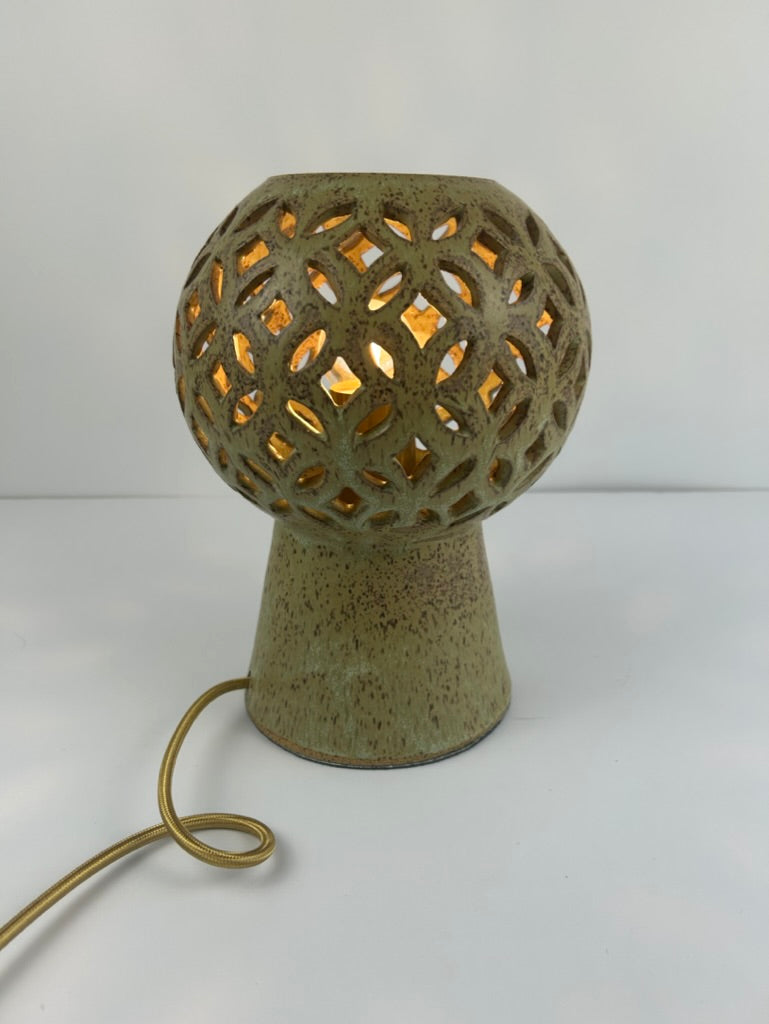 Pierced Table Lamp