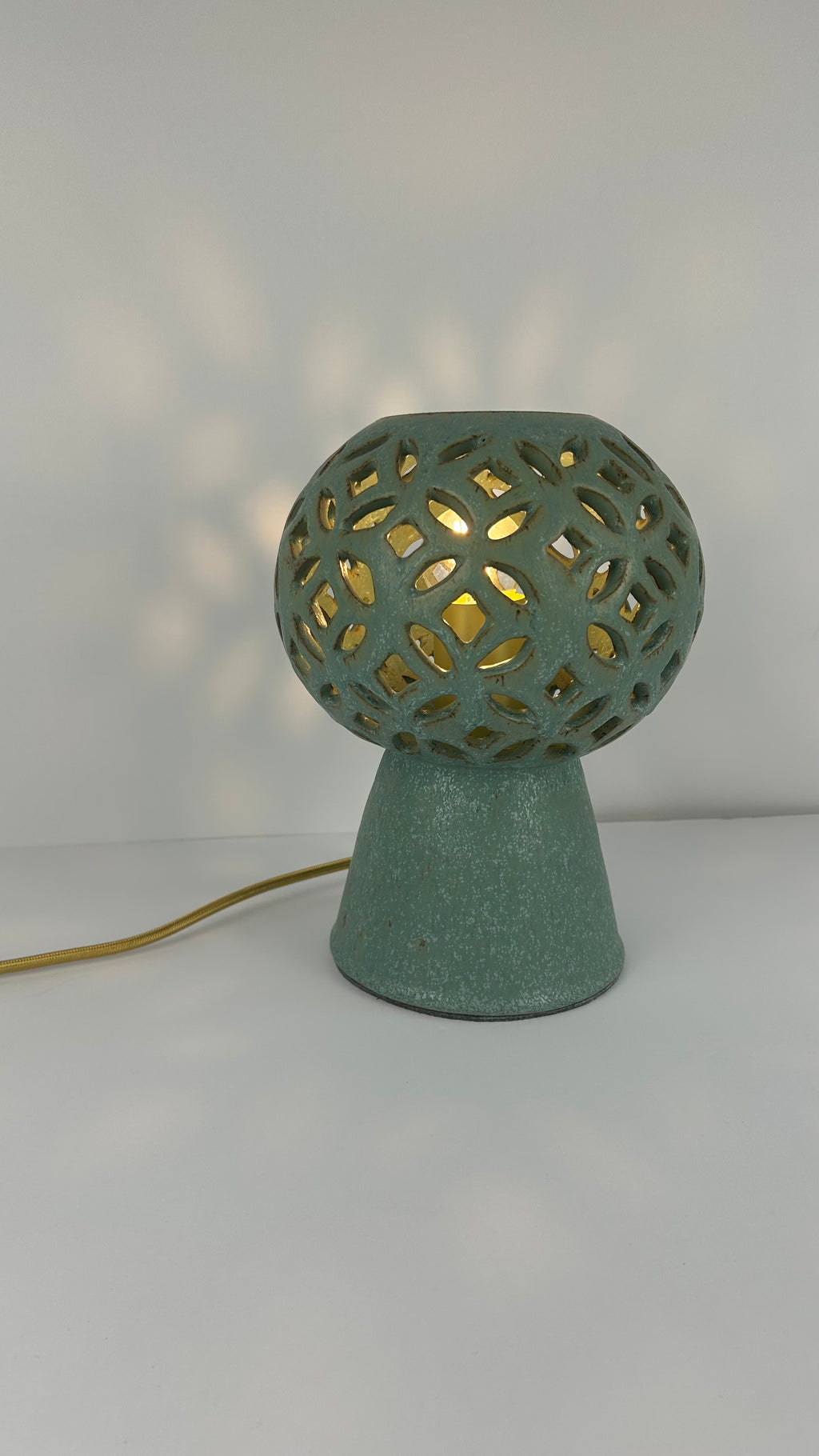 Pierced Table Lamp