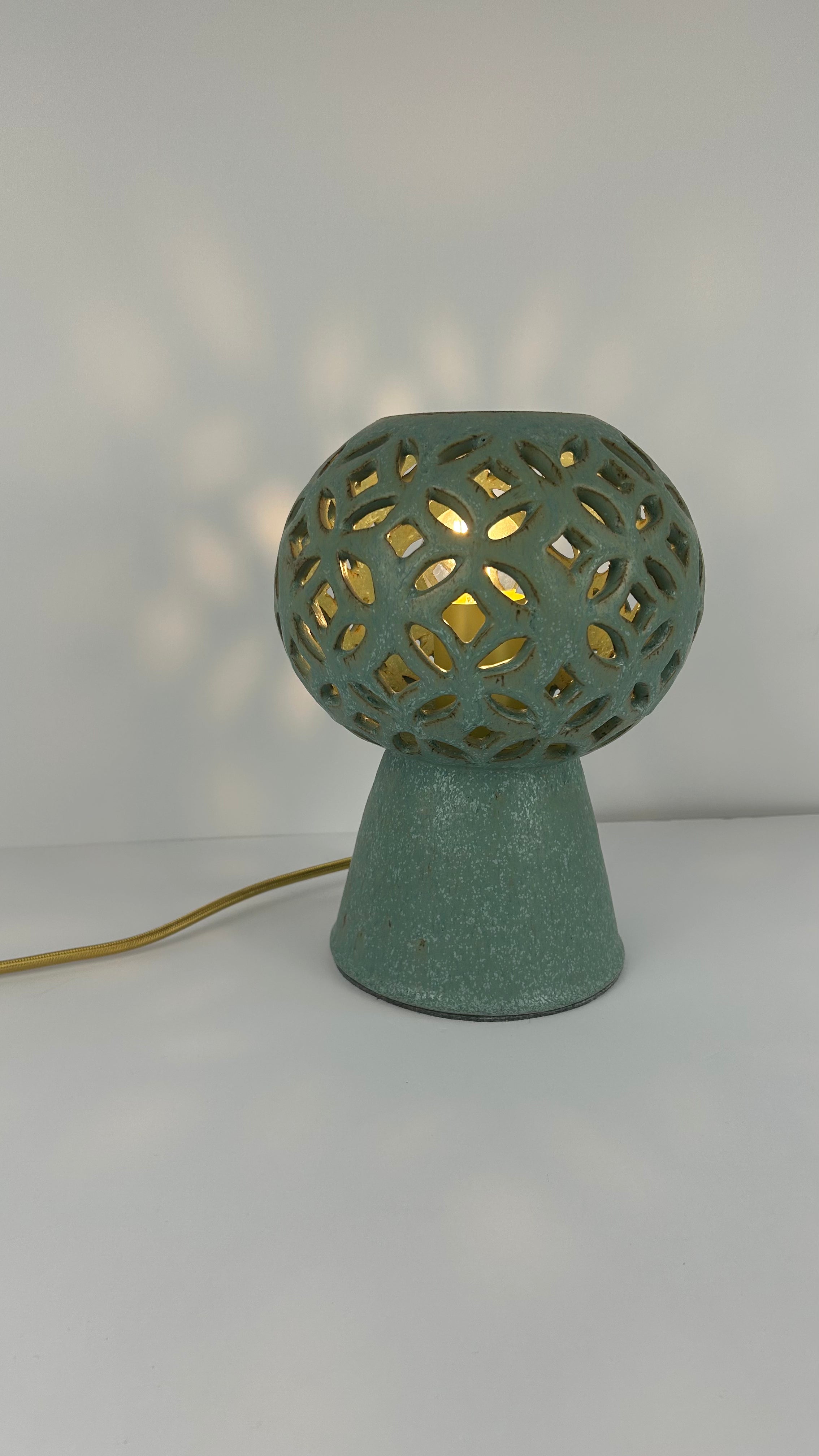 Pierced Table Lamp